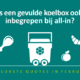 “All-in… Staat er dan ook een gevulde koelbox achterin de auto?”