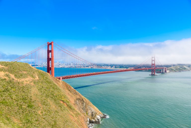 golden-gate-bridge-with-the-skyline-of-san-francisco-in-the-background-on-a-beautiful-sunny-day-with-blue-sky-and-clouds-in-summer-california-usa-4